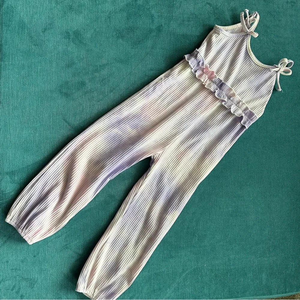 Old Navy Girls Two-Piece Pastel Green and Lavender One-Pieces